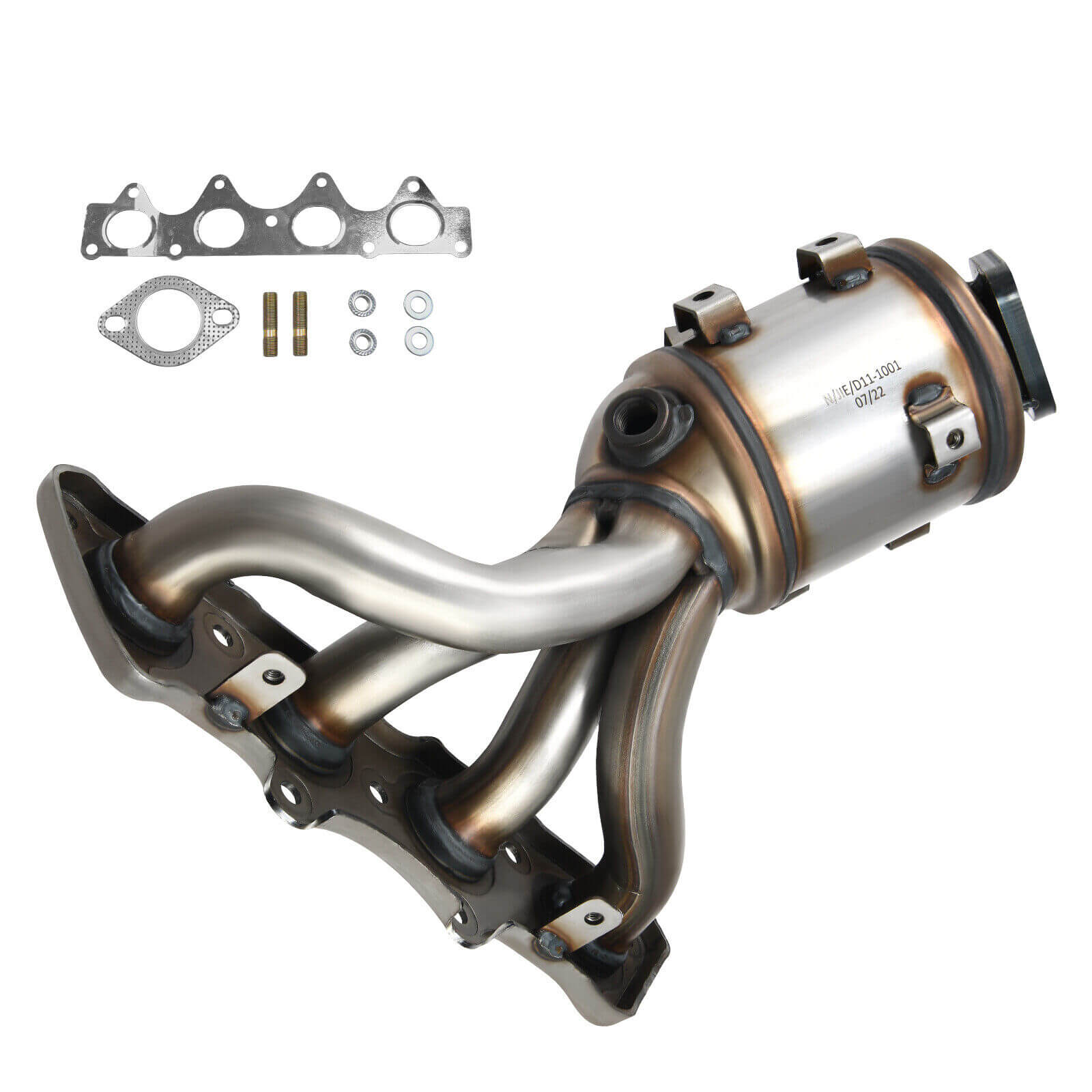 YITAMOTOR Exhaust Manifold Catalytic Converter For 2012-2017 Hyundai Accent Veloster 1.6L