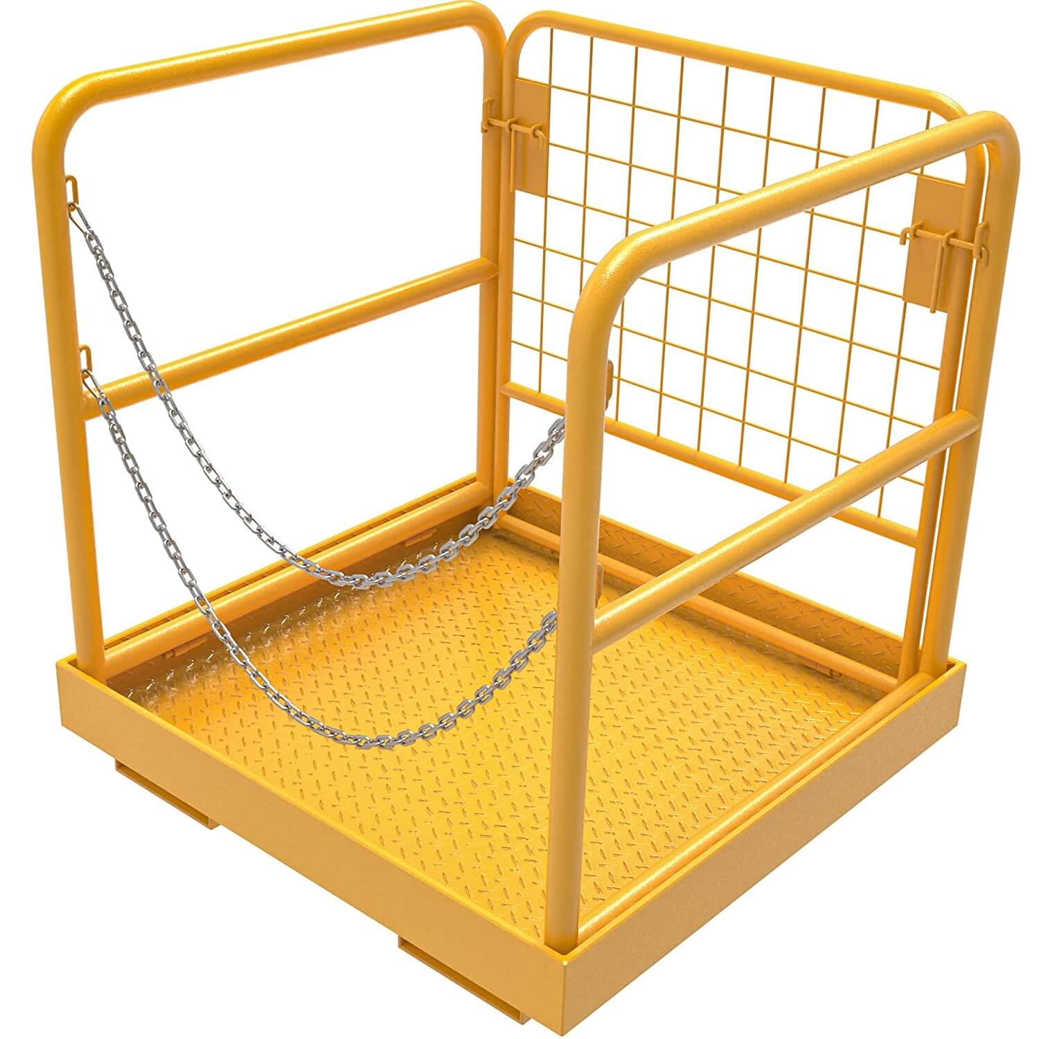 YITAMOTOR Forklift Safety Cage 36"x36", 1150LBS Capacity Forklift Work Platform