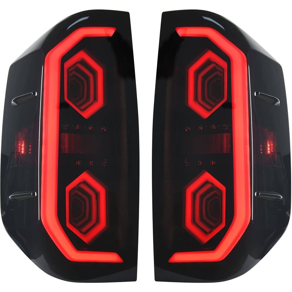 YITAMOTOR LED Taillights 2014-2021 Toyota Tundra Tail Light Assembly Smoke Lens Taillamp