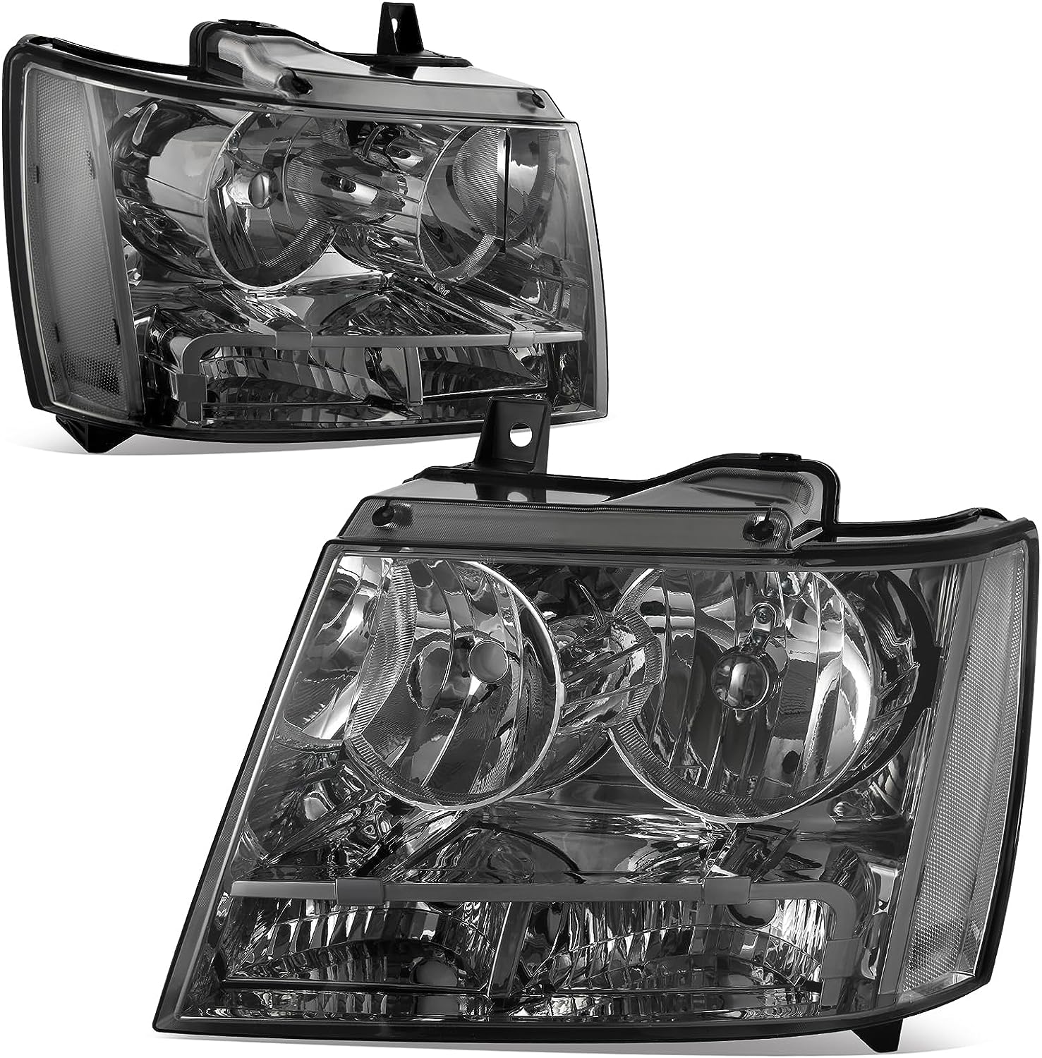 YITAMOTOR Headlights Assembly For 07-13 Chevy Avalanche /07-14 Chevrolet Suburban Tahoe