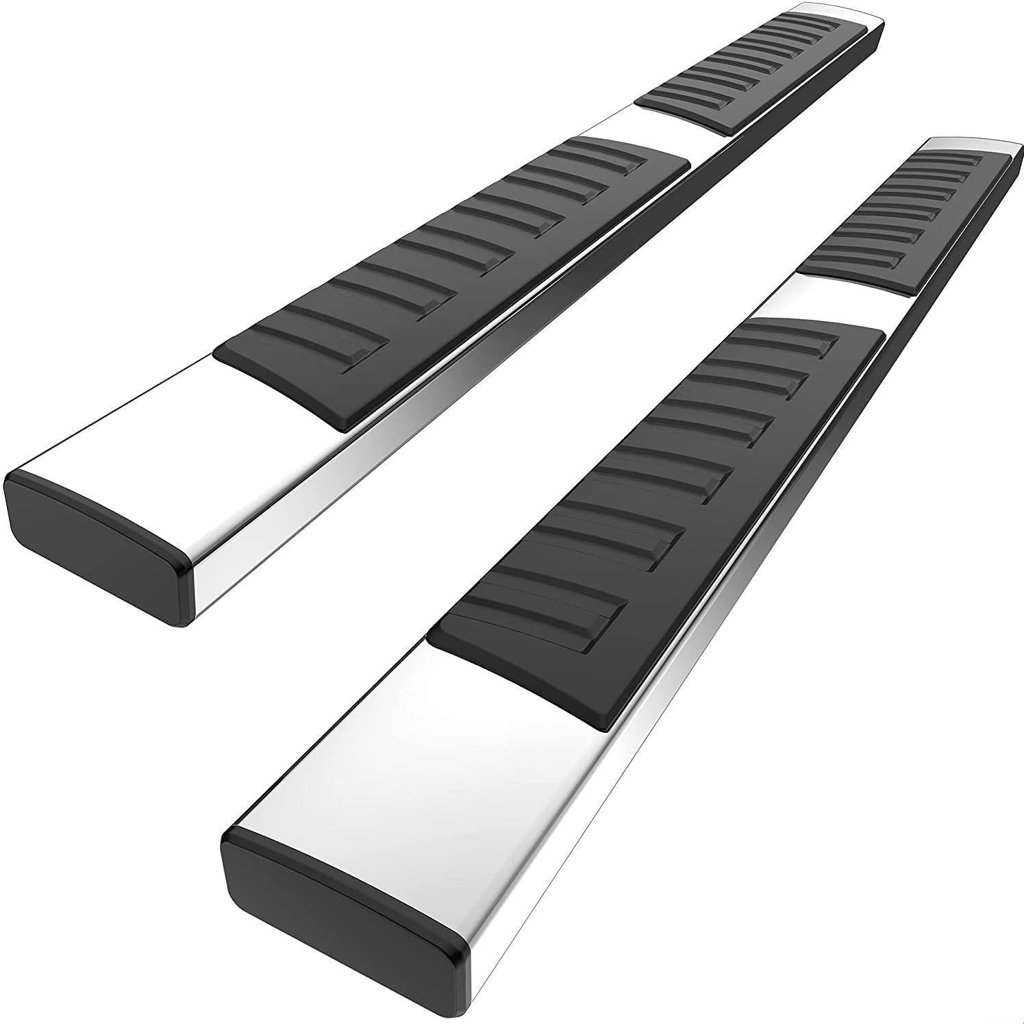 YITAMOTOR 6" Running Boards For 1999-2016 Ford F-250 F-350 Crew Cab, Side Steps Nerf Bars (Stainless Steel Silver)