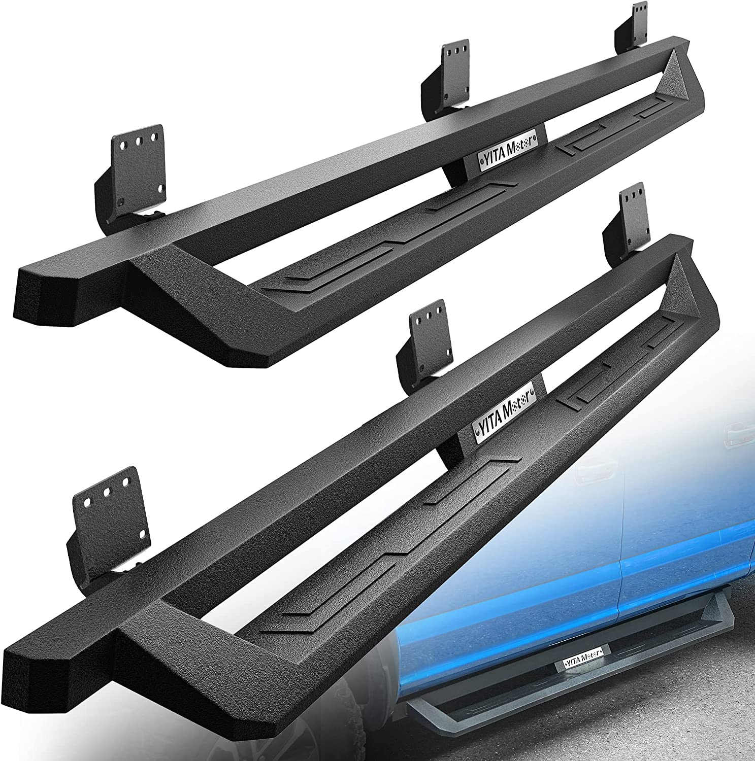 YITAMOTOR 2019-2025 Dodge Ram 1500 Quad Cab/Extended Cab New Body Style Running Boards