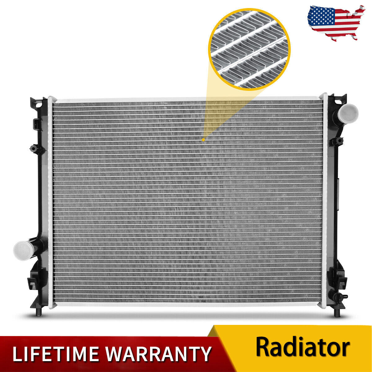 13157 Radiator for 2009-2020 Charger Challenger Chrysler 300 Standard Cooling