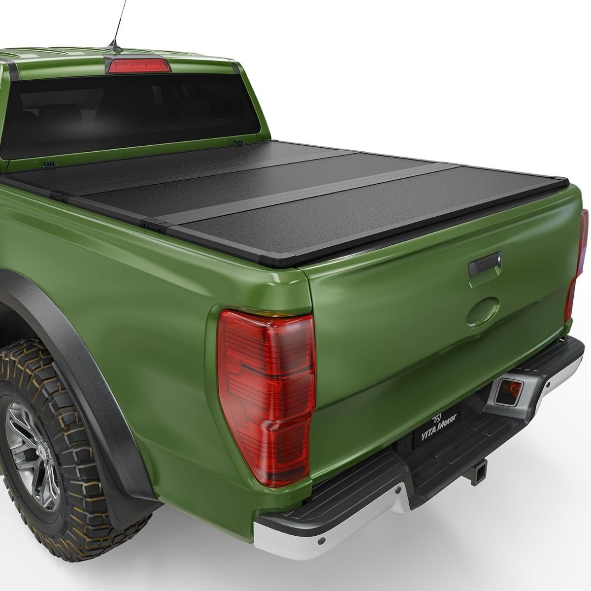 YITAMOTOR 4.6 ft Hard Tri-Fold for 22-24 Ford Maverick Tonneau Cover Truck Bed Waterproof