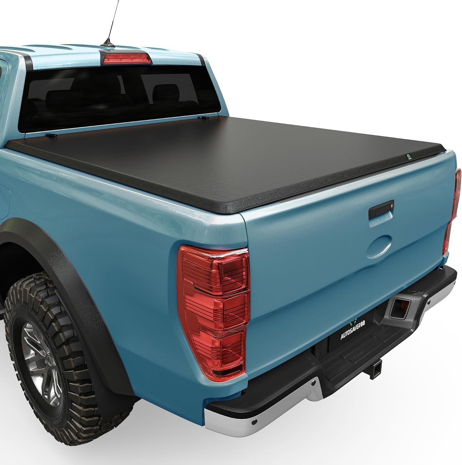 YITAMOTOR Soft Roll Up Truck Bed Tonneau Cover Compatible with 2022 2023 2024 Ford Maverick 4.5 Feet Bed