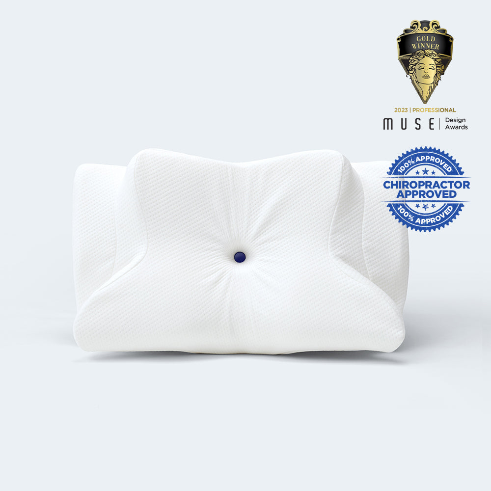 Bluedott Ultra Button Pillow for Neck Pain