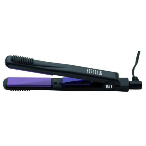 Hot Tools Ceramic Titanium Hair Flat Iron 1"