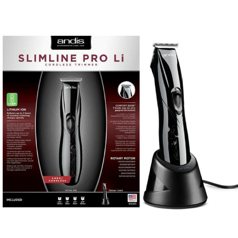 Andis Slimline Pro Li T-Blade Trimmer Black