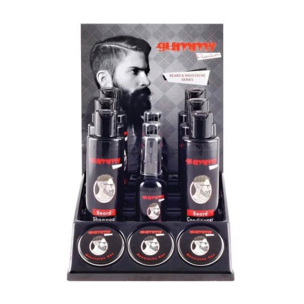 Gummy Beard Display Set 12 Products