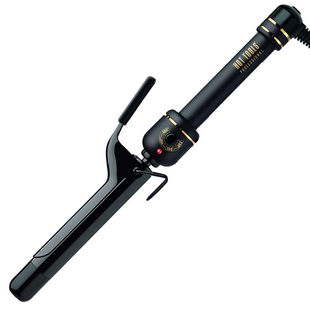 Hot Tools Black Gold Curling Iron/Wand 1"