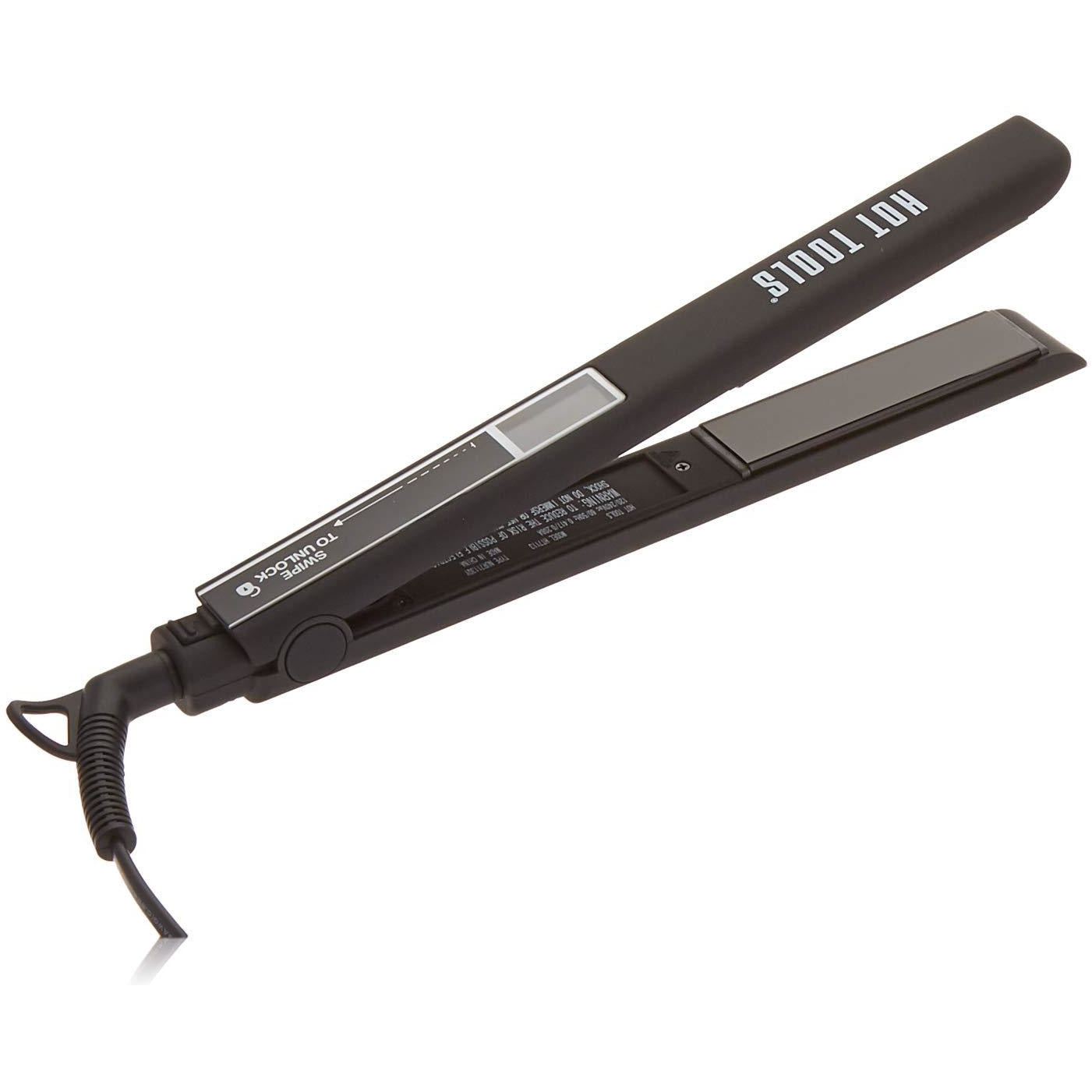 Hot Tools Titanium Smart Touch Salon Flat Iron  1"