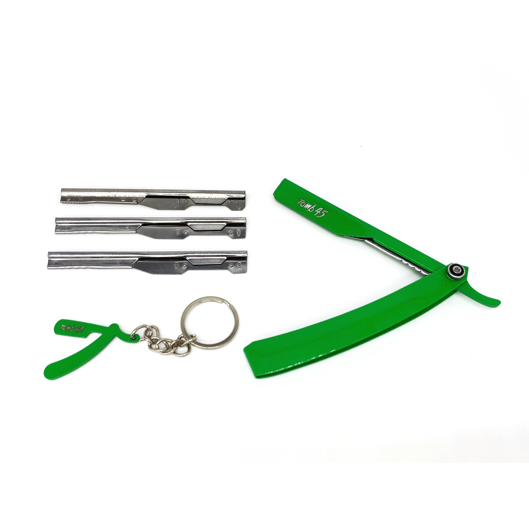 Tomb45 Triple Cartridge Razor Holder - Green