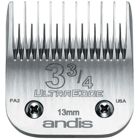 Andis UltraEdge Detachable Blade, Size 3 3/4 Skip Tooth