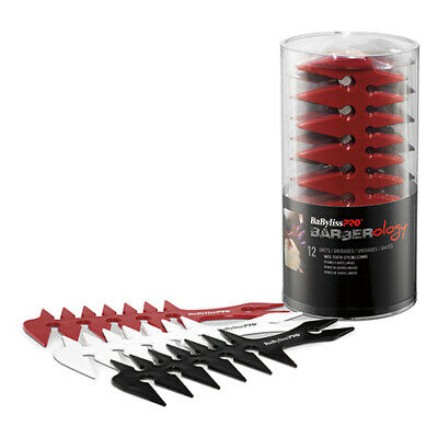 BaBylissPRO Barberology Wide Tooth Styling Comb Bucket  - 12 Pieces