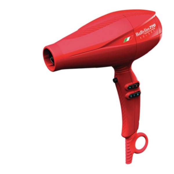 BaBylissPRO Nano Titanium Volare V1 Full-Size Dryer Ferrari-Designed Engine - Red