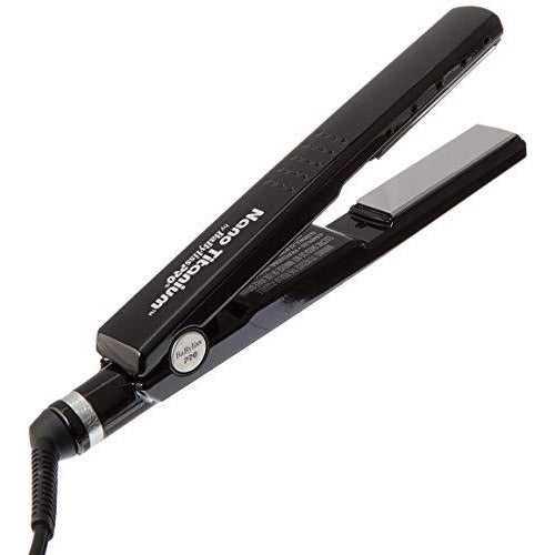 BaBylissPRO Nano Titanium 1-1/4" Ionic Straightener Iron - Black