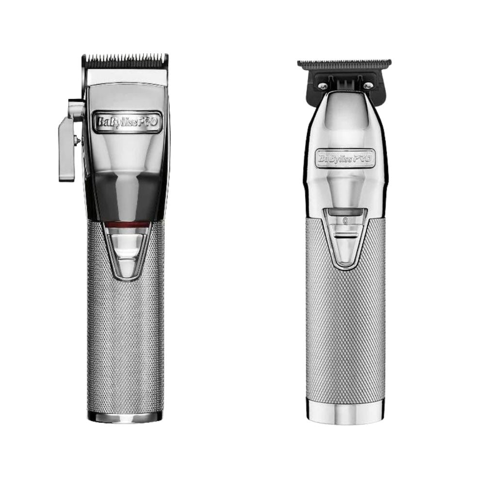 BaBylissPRO SilverFX Clipper & Trimmer Combo