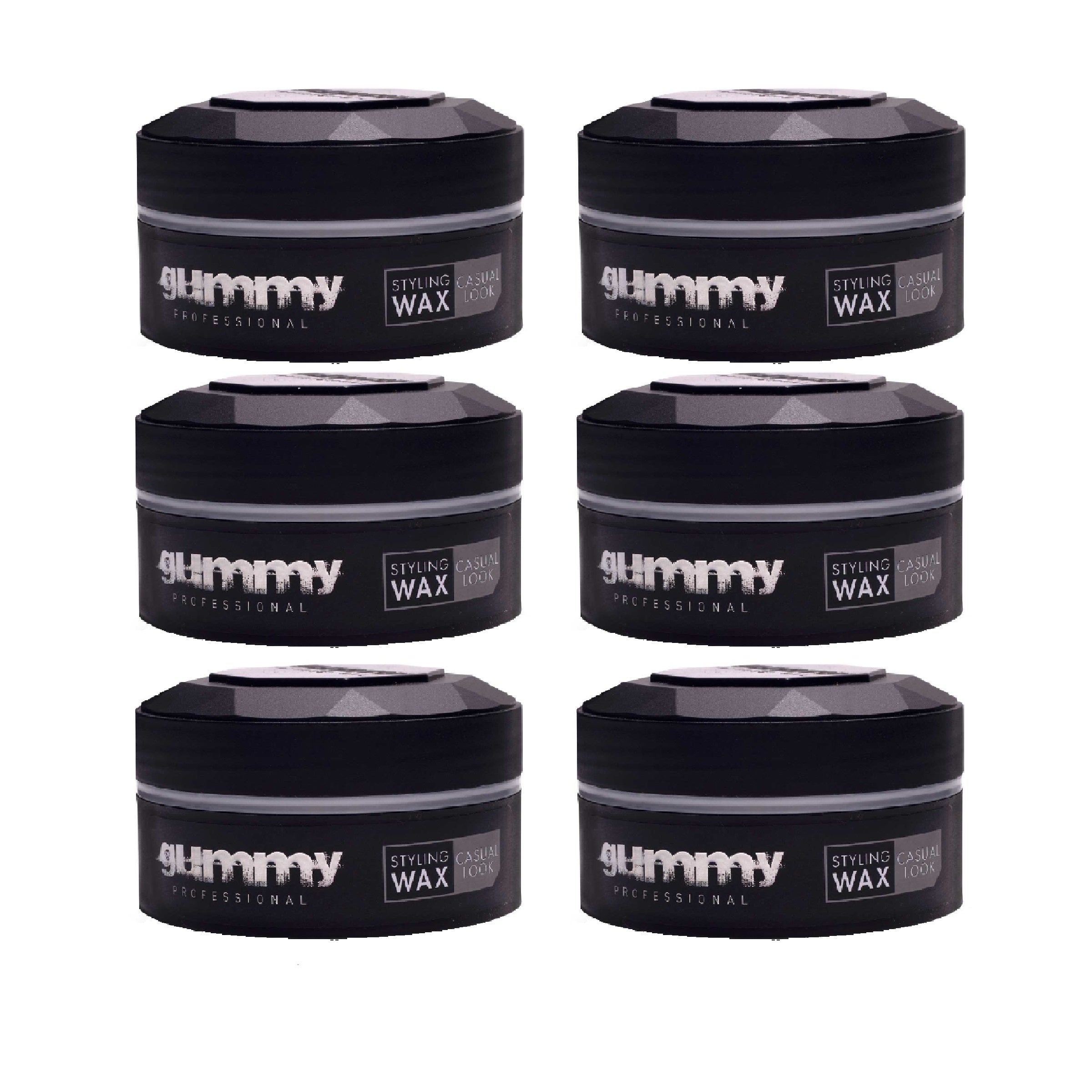 Gummy Styling Wax Casual Look 5 oz - Multipack