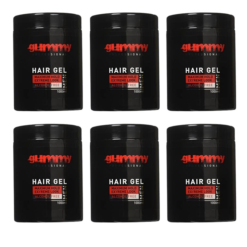 Gummy Hair Gel Maximum Hold & Extreme Look 33.8 oz - Multipack