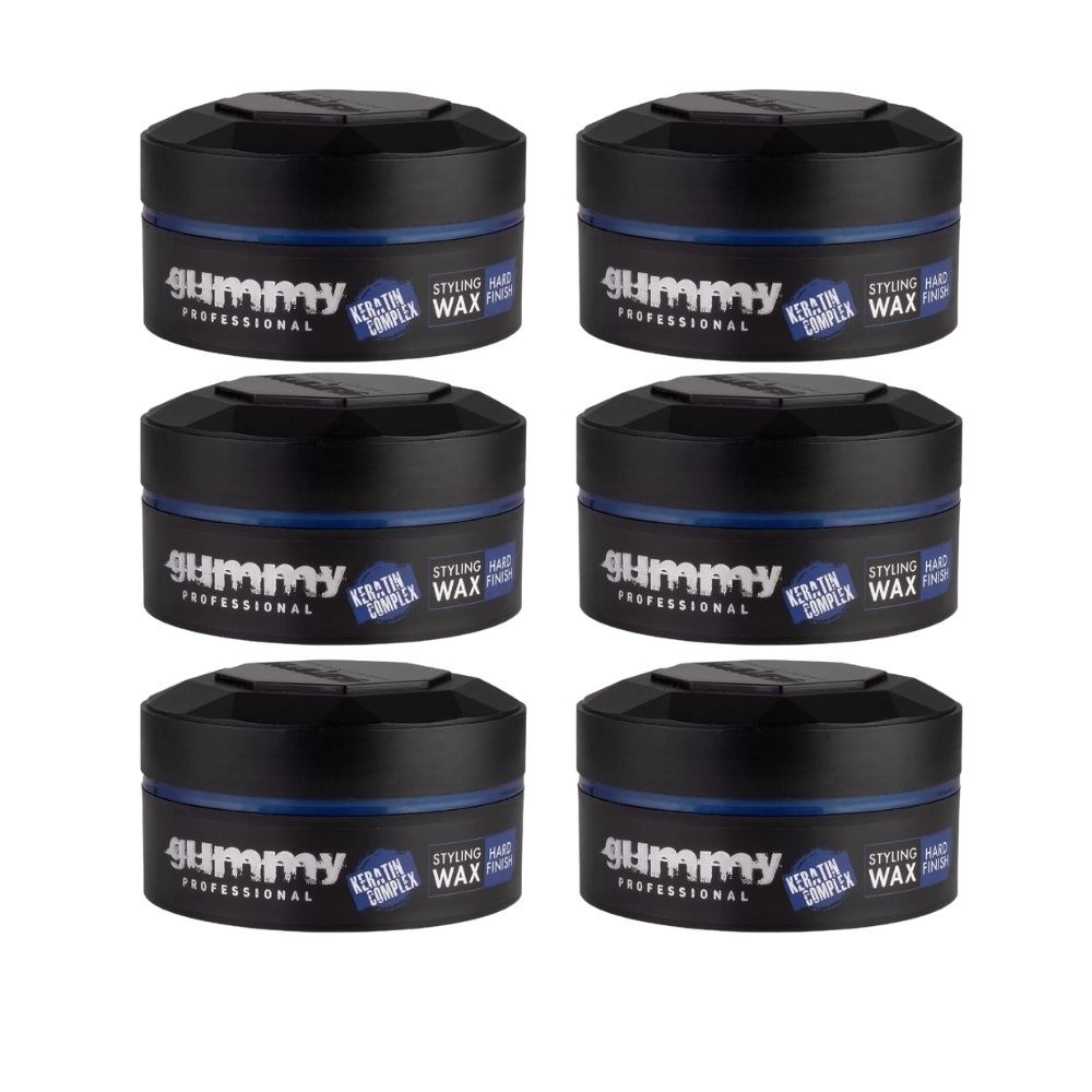 Gummy Styling Wax Hard Finish 5 oz - Multipack