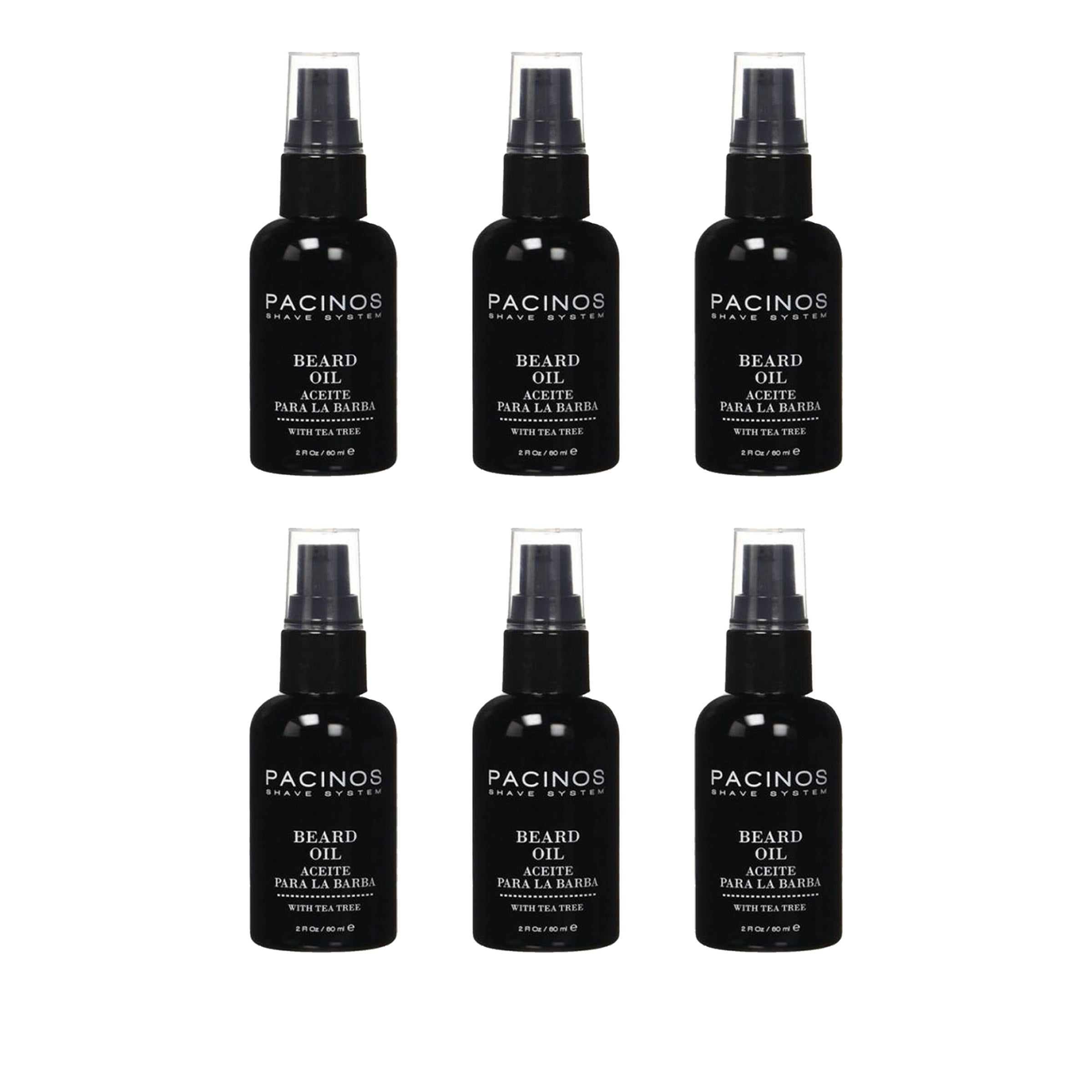 Pacinos Beard Oil 2 oz - 6 Pack