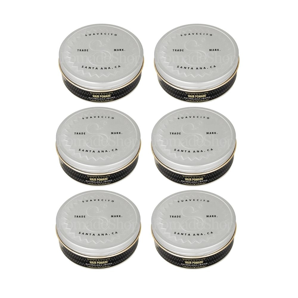 Suavecito Premium Blends Matte Pomade 4 oz - 6 Pack