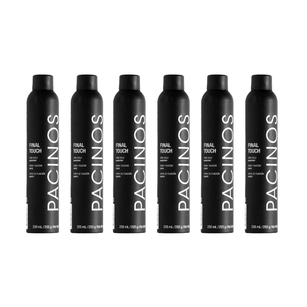 Pacinos Final Touch Hair Spray - 6 Pack