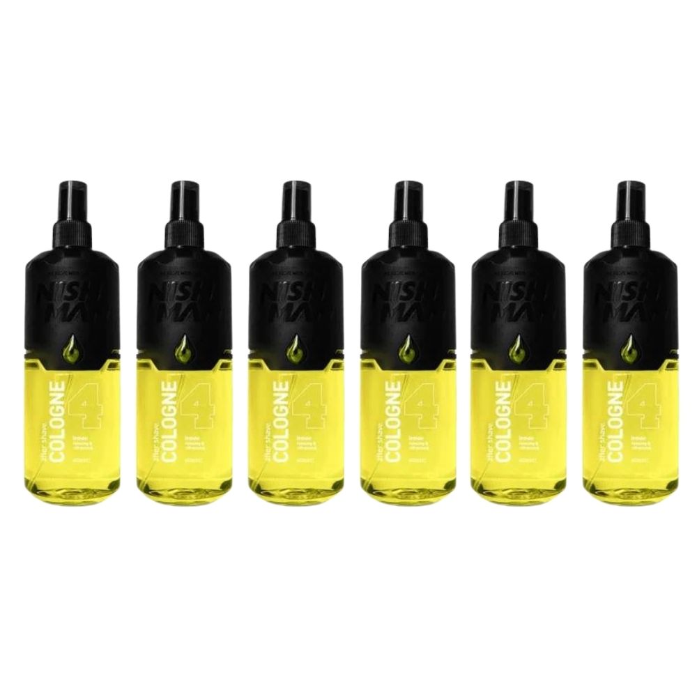 Nishman After Shave Cologne 04 Lemon 13.5 oz - 6 Pack