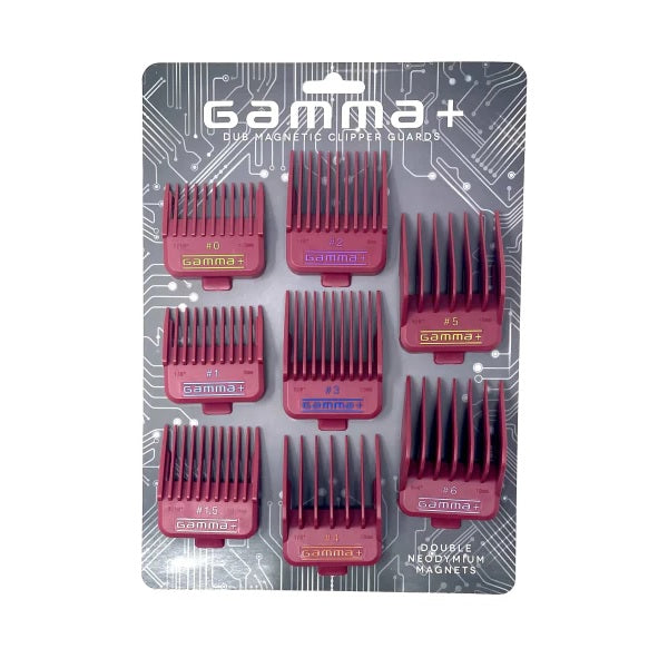 Gamma Dub Magnetic Clipper Guards - Red