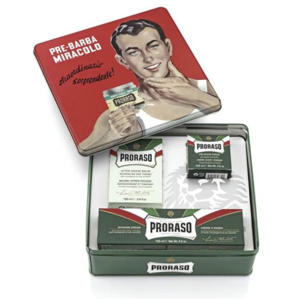 Proraso Vintage GINO Gift Set: Refreshing - Green