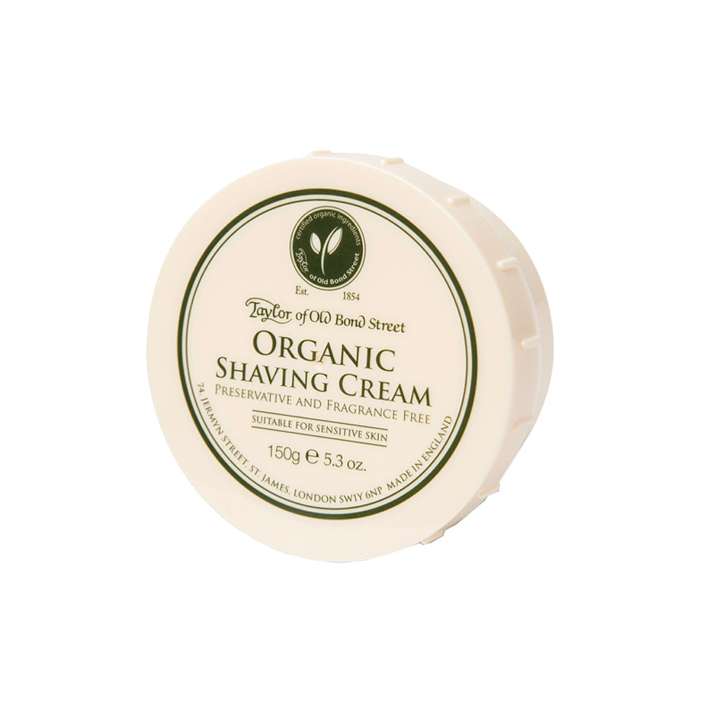 Taylor of Old Bond Street Organic Shaving Cream Bowl  5.3 oz