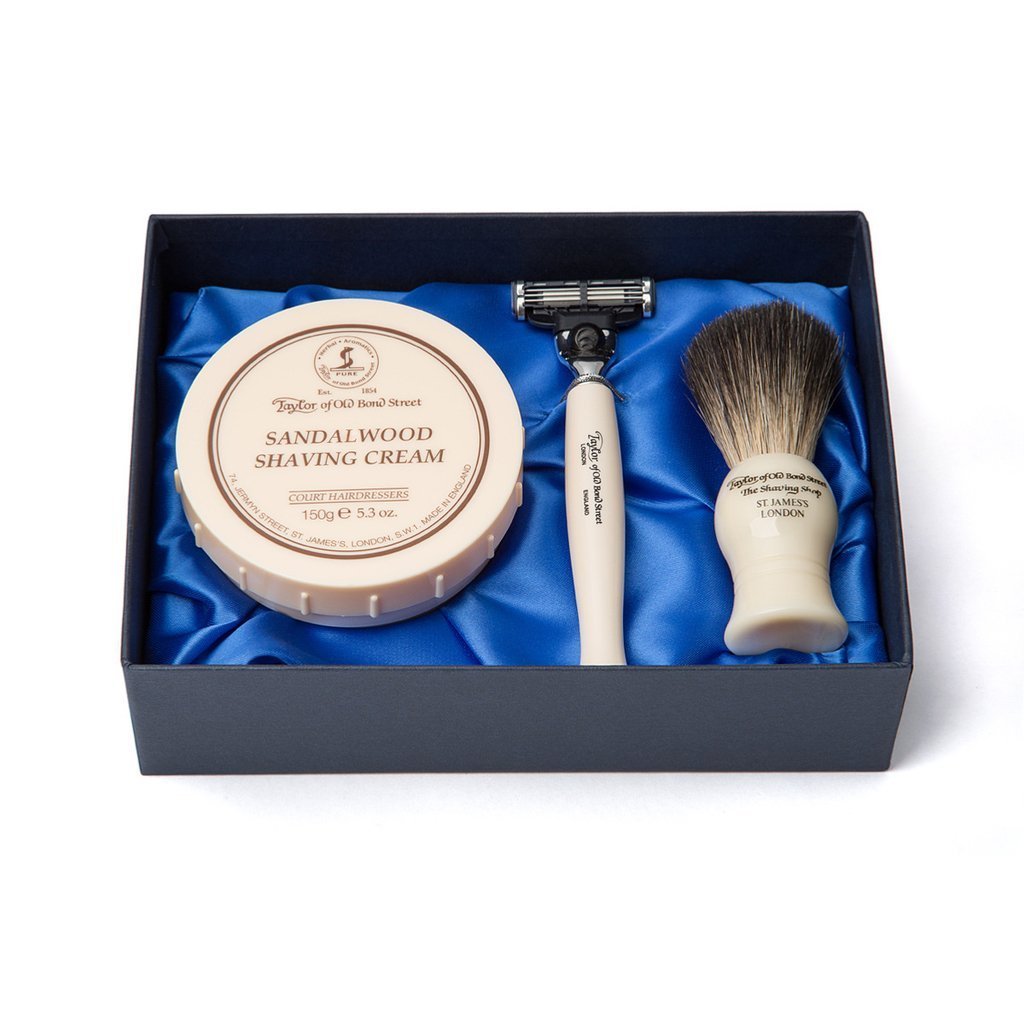 Taylor of Old Bond Street No.74 Sandalwood Satin Lined Gift Box