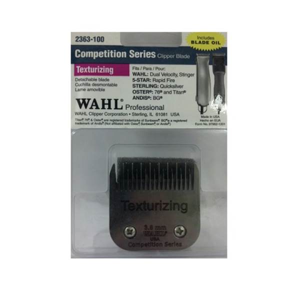 Wahl Professional Competition Series Texturizing Detachable Clipper Blade Size 3.8mm