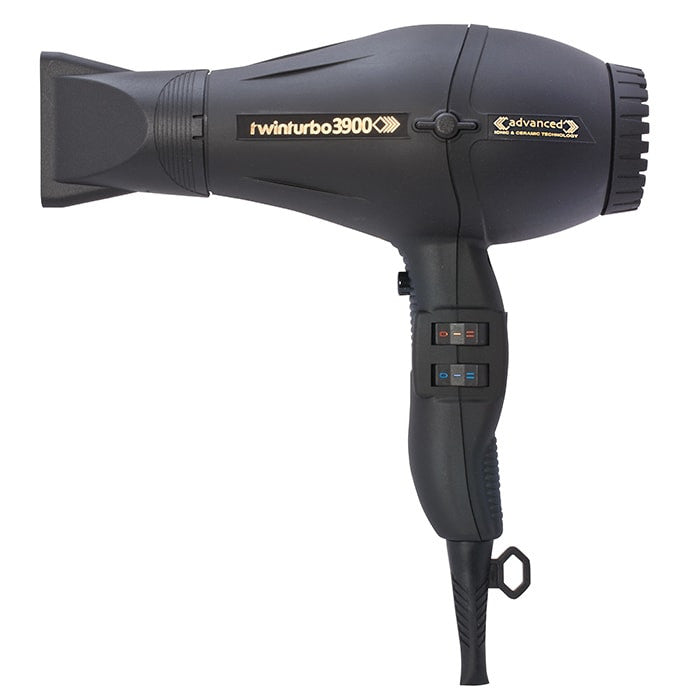 Turbo Power TwinTurbo 3900 Ceramic Ionic Hair Dryer - Black