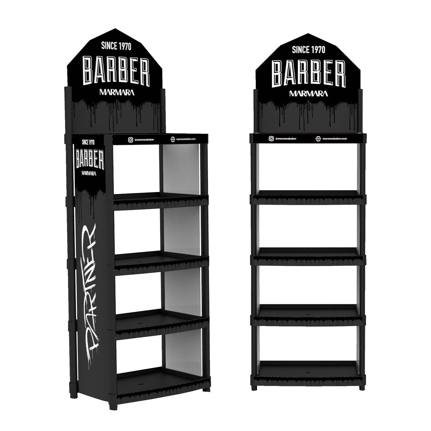 Marmara Barber Floor Stand