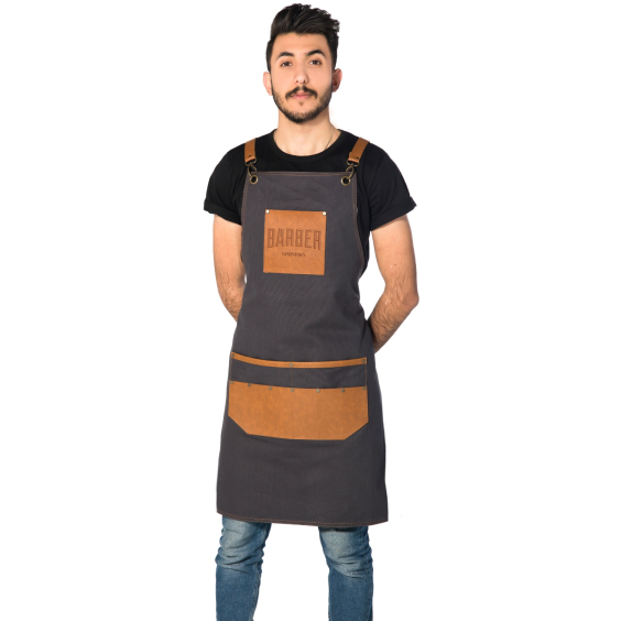 Marmara Barber Apron - Blue