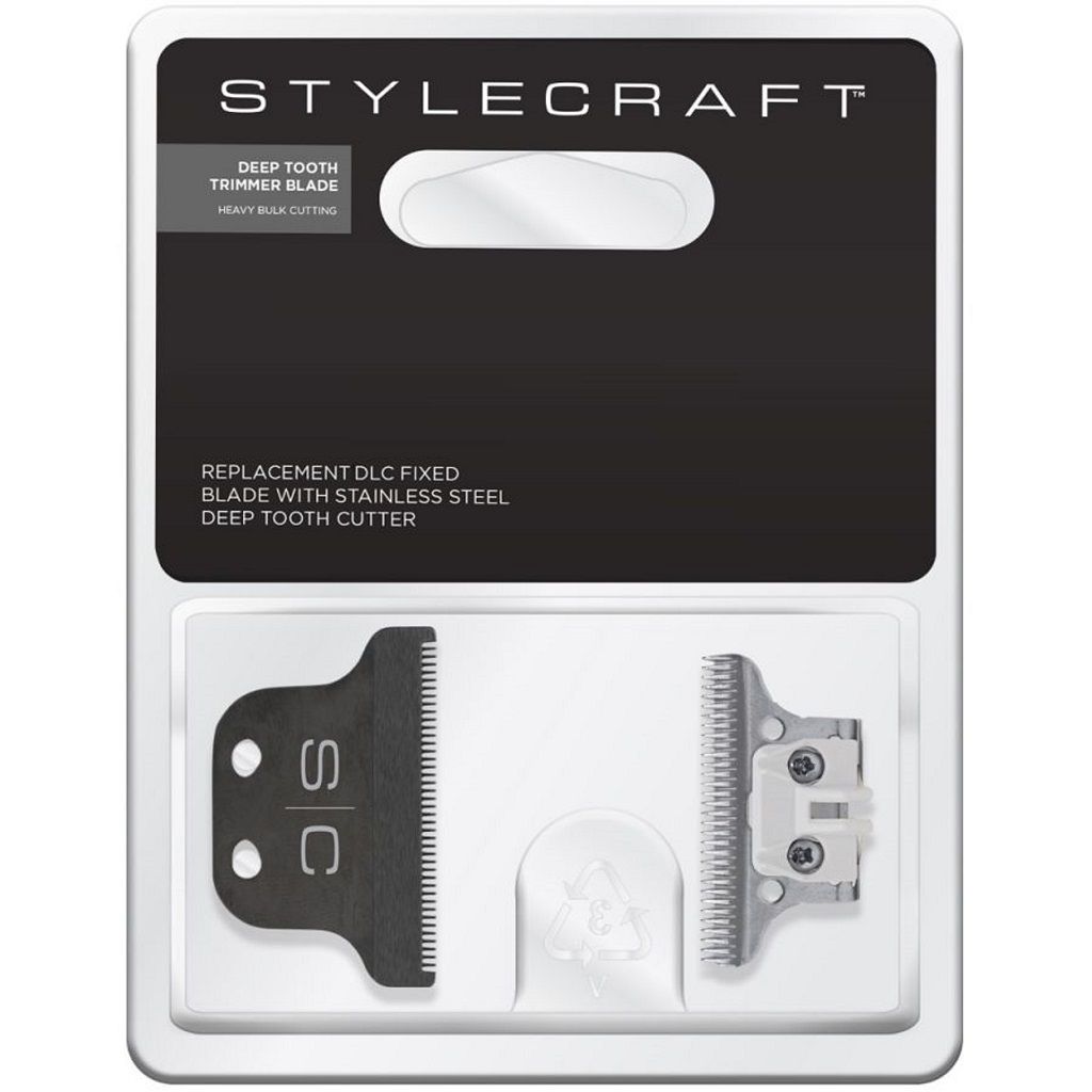 StyleCraft Replacement DLC Fixed Blade with Stainless Steel Deep Tooth Cutter