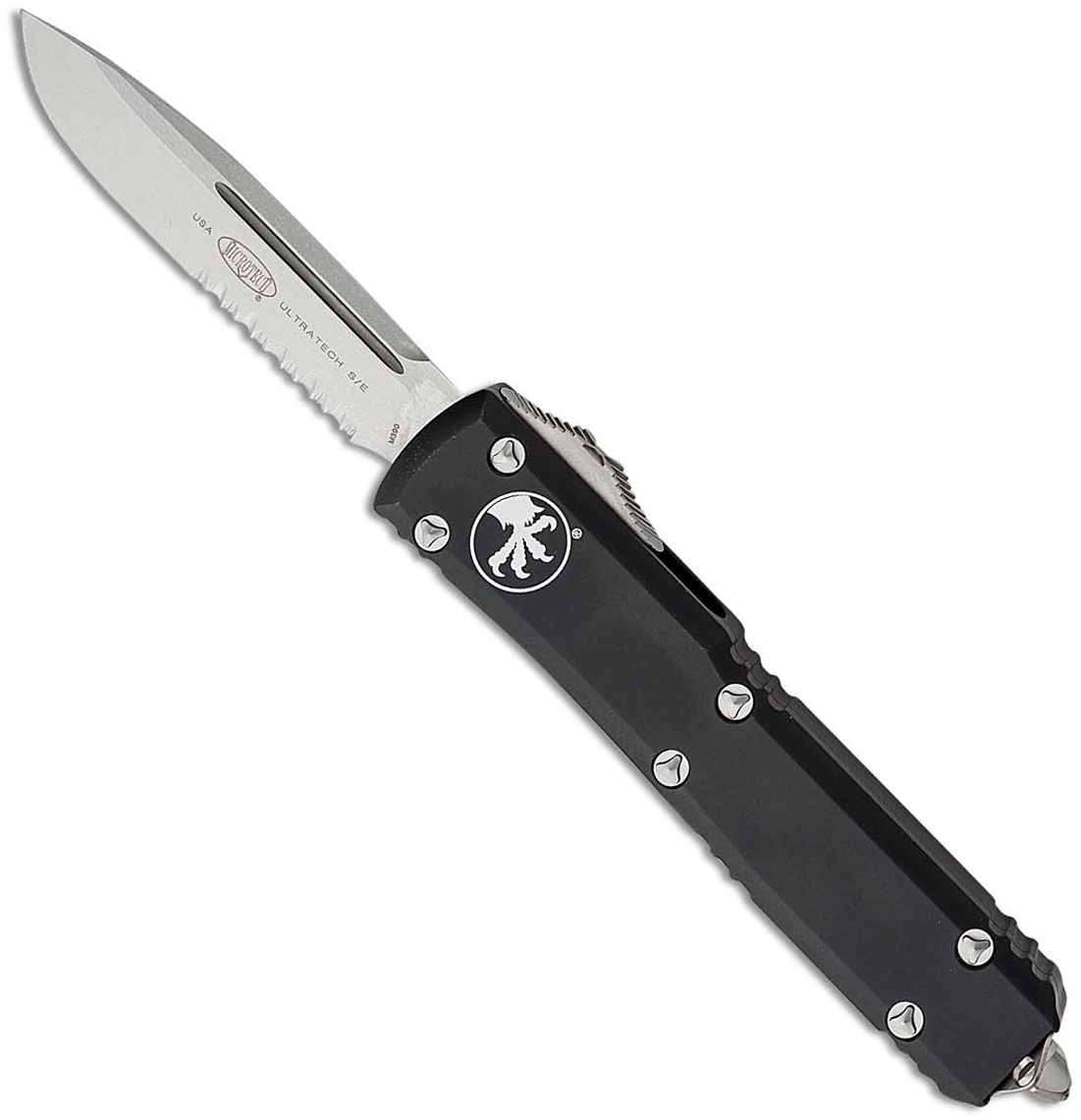 Microtech Ultratech Single Edge Serrated 121-11 OTF Pocket Knife