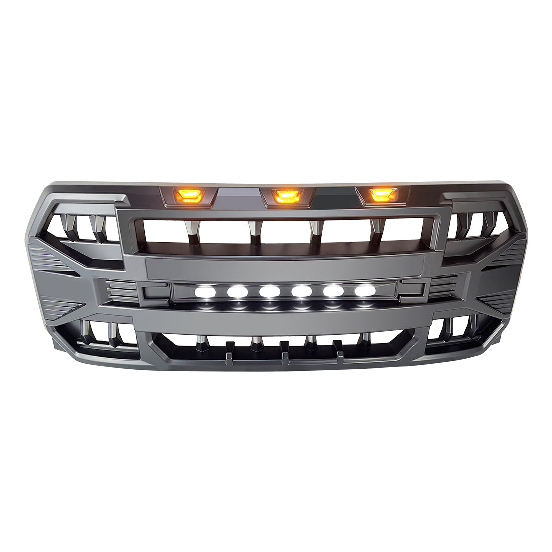 Armor Grille w/ Off Road Lights for 2015-2017 Ford F150