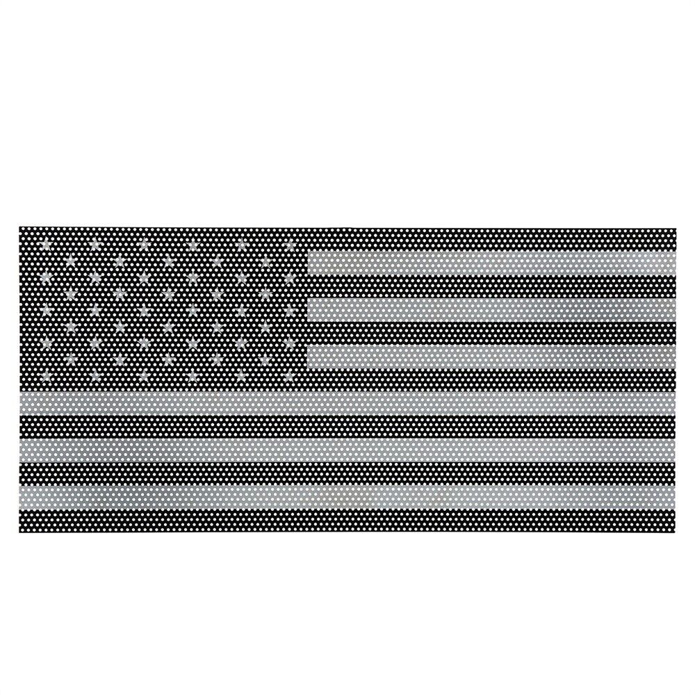 USA Flag Painted Grille Mesh Insert For 18-22 Jeep Wrangler JL & Gladiator JT