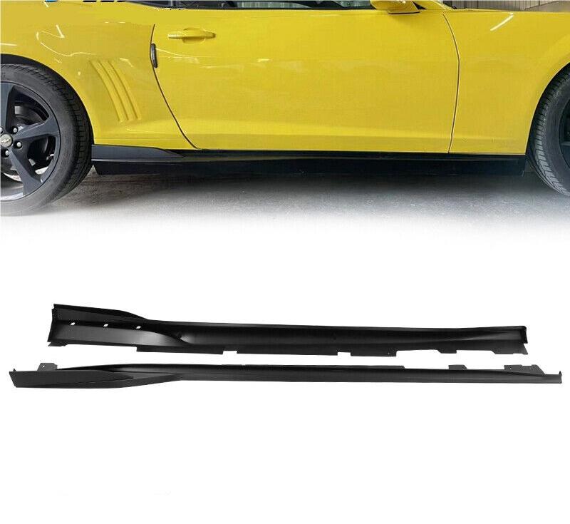 Rocker Style Side Skirts-Matte Black for 2016-2023 Chevy Camaro