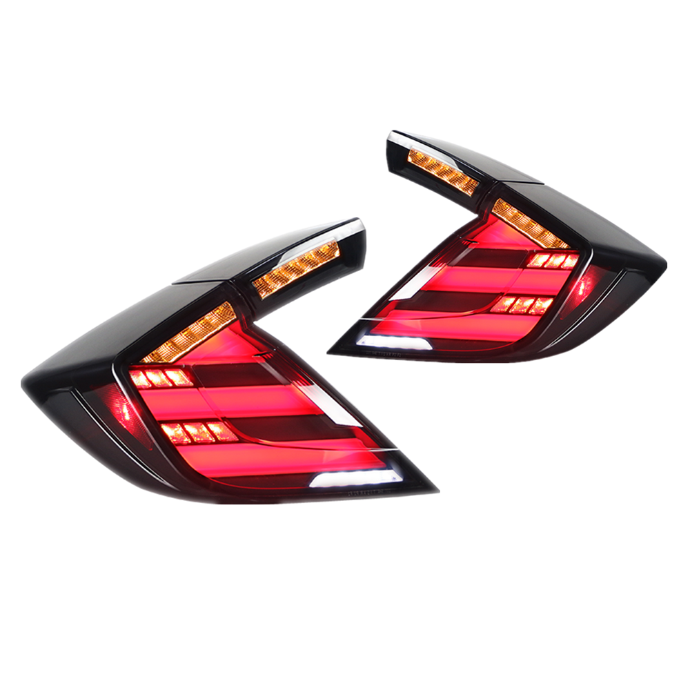 LED Sequential Tail Lights For 2017-2021 Honda Civic Hatchback