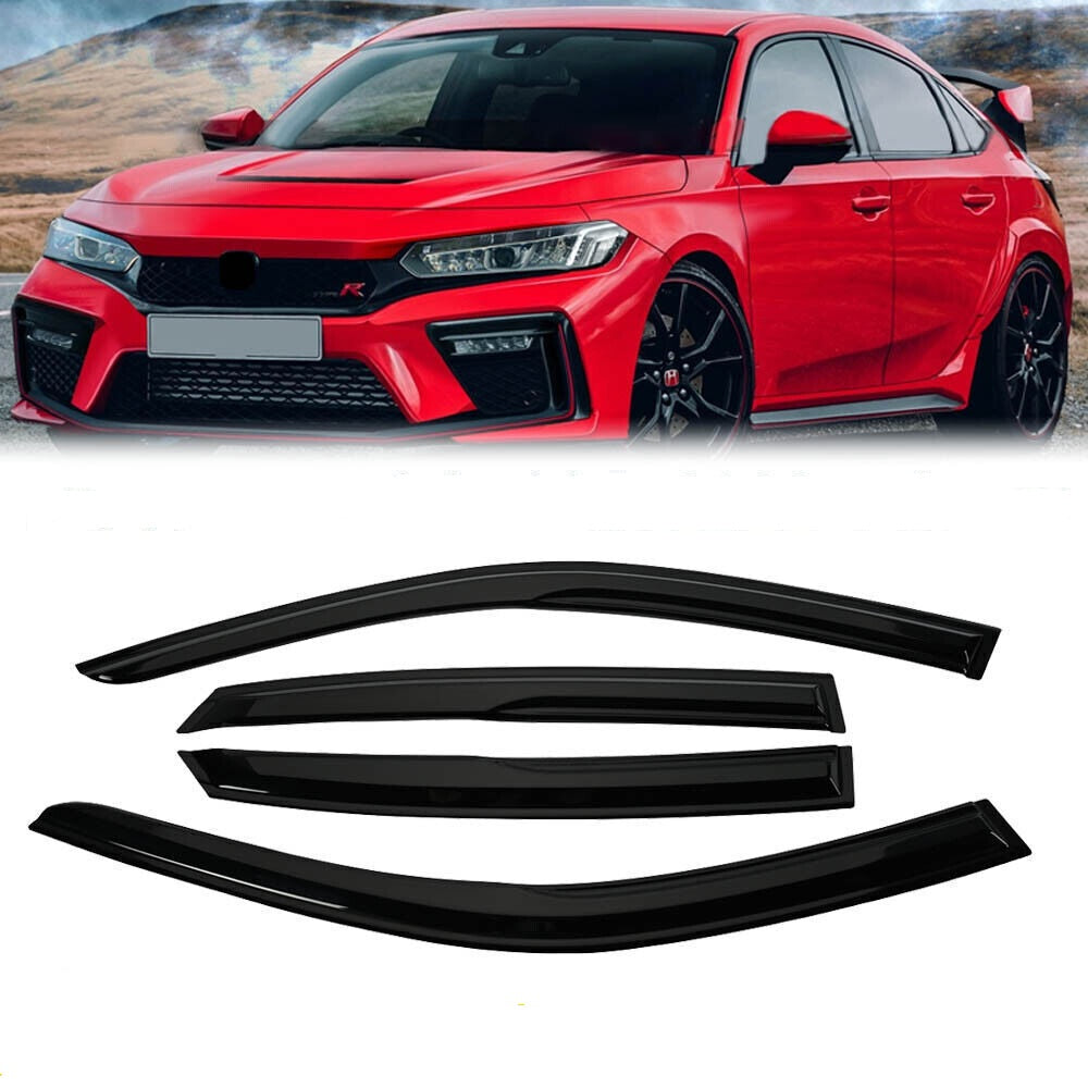 Mugen Style Window Visors for 2022-2023 Honda Civic