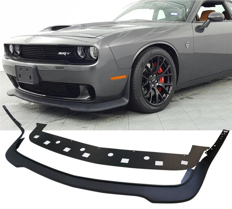 Front Bumper Lip-Textured Black for 2015-2023 Dodge Challenger