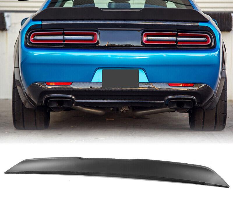 OE Style Rear Trunk Spoiler No Camera Hole-Matte Black for 2015-2023 Dodge Challenger