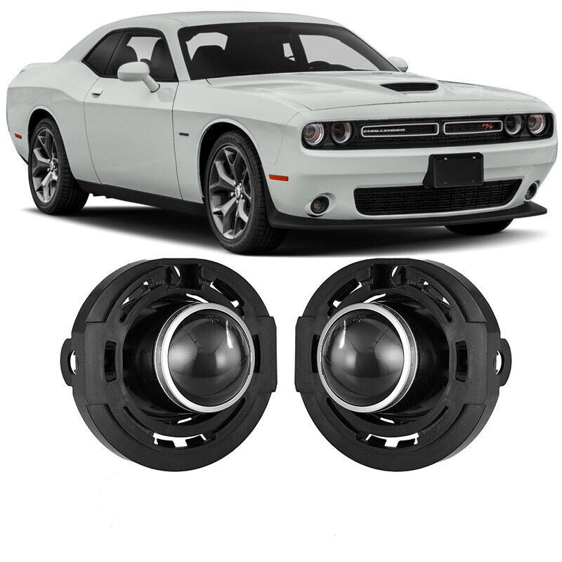 Front Bumper Fog Lights for 2013-2021 Dodge Challenger