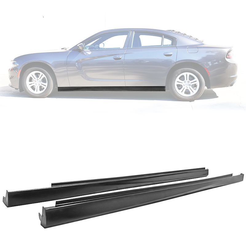 Side Skirts-Matte Black for 2011-2023 Dodge Charger