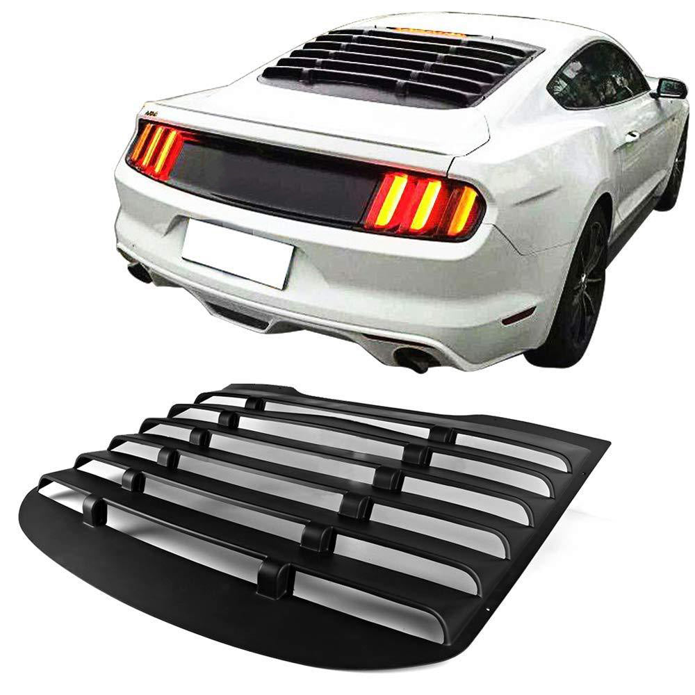 Rear Window Louvers Vintage Style for 2015 - 2020 Ford Mustangs