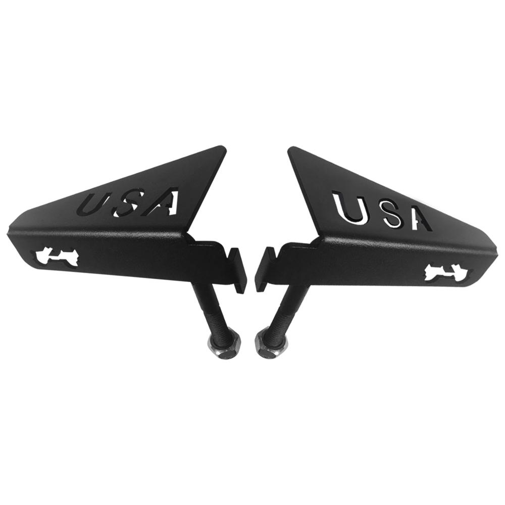 Steel USA Foot Pedals Pegs for 07-21 Jeep Wrangler JK JKU JL JT