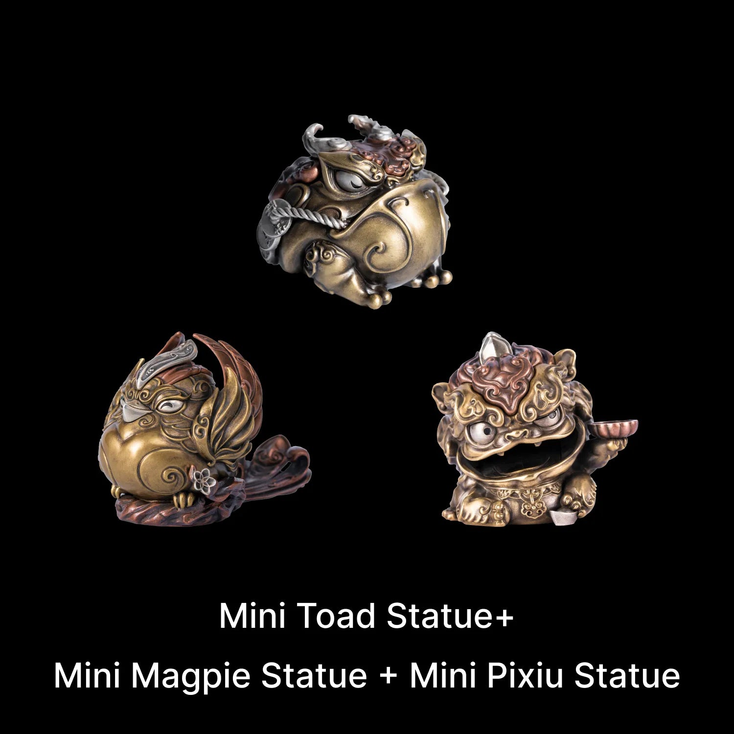 Mini Statue Three-piece Set